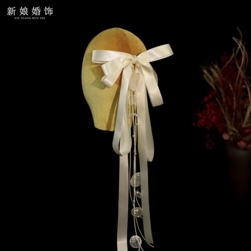 Kẹp Nơ Mix Tua Rua Vỏ Sò - Form Đứng - Hình ảnh 2