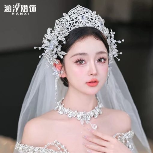 Bông Tai Đá To Cao Cấp, Bông Tai Concept - Hồ Điệp Phale Tua Rua - Hình ảnh 4