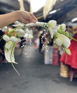 Hoa Cầm Tay Cô Dâu Phụ KIện Chụp Hình Phụ Kiện Cưới - 3