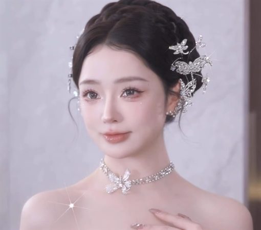 Cài Móc Vành Tai - Chuồn Chuồn Mix Hồ Điệp - Hình ảnh 5