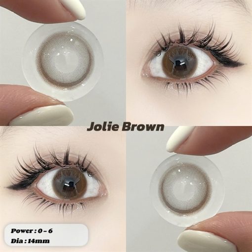 Contact Lens Dreamoon Chính Hãng, Lens Douyin Màu Brown - jolie