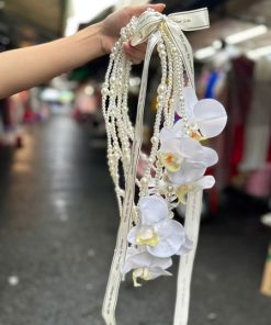 Hoa Cầm Tay Cô Dâu Phụ KIện Chụp Hình Phụ Kiện Cưới - 14