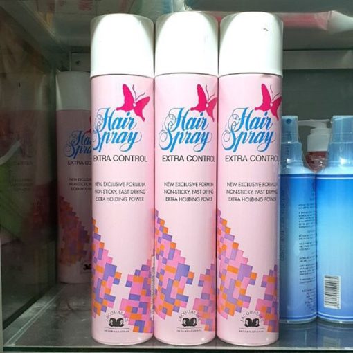 KEO XỊT TÓC BƯỚM HỒNG JACQUALINE HỖ TRỢ GIỮ NẾP TÓC -