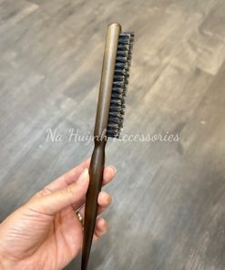 Lược Lông Đánh Rối Cán Gỗ - Không Răng