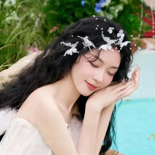 Băng Đô Hồ Điệp Phale - Thép Đen - Hình ảnh 3