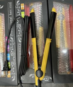 MÁY DUỖI TÓC KẾT HỢP UỐN TÓC MAY YOUNG - màu vàng