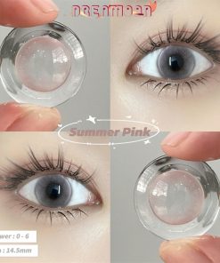 Contact Lens Dreamoon Chính Hãng, Lens Douyin Đủ Màu - Pink Summer