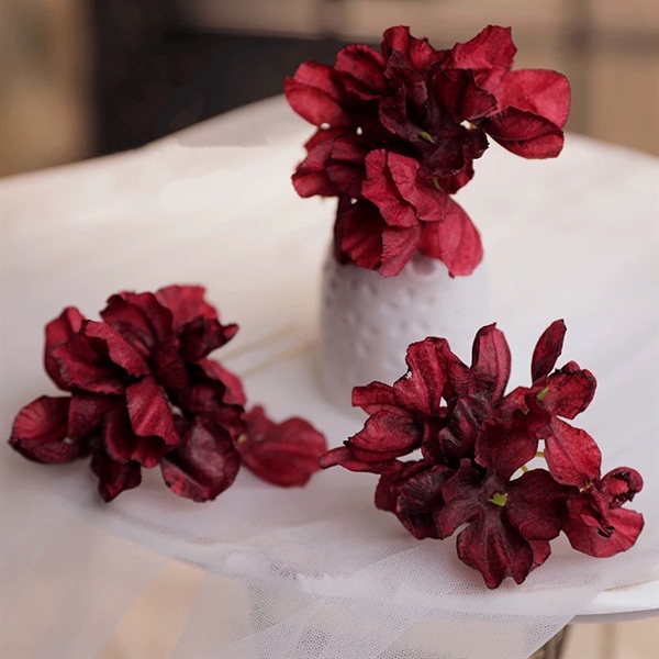 Set 3 Món Trâm Cài Hoa Giấy - Đỏ