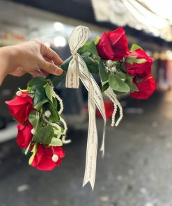 Hoa Cầm Tay Cô Dâu Phụ KIện Chụp Hình Phụ Kiện Cưới - 15
