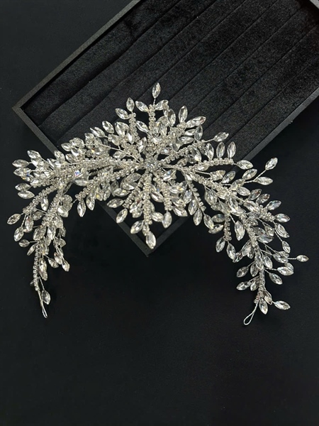 Băng Đô Cô Dâu Cài Hoa Nhẹ Nhàng, Bờm Hoa Cài Tóc - Sao Biển