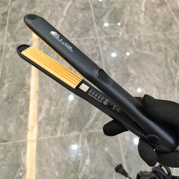 Máy Làm Tóc Ebolon-338 Bản 3cm - Dập Xù 5 Răng - Hình ảnh 2