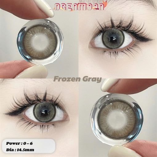 Contact Lens Dreamoon Chính Hãng, Lens Douyin Màu Gray - Frozen