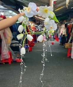 Hoa Cầm Tay Cô Dâu Phụ KIện Chụp Hình Phụ Kiện Cưới - 16