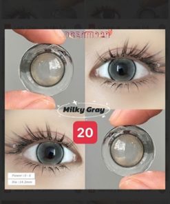 Contact Lens Dreamoon Chính Hãng, Lens Douyin Màu Gray - tianna gray