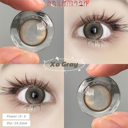 Contact Lens Dreamoon Chính Hãng, Lens Douyin Màu Gray - XO