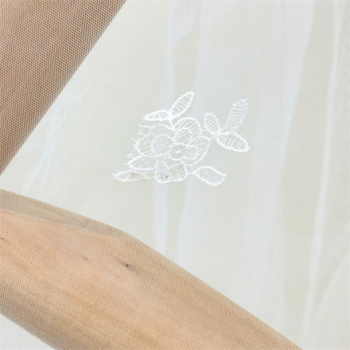 Voan Handmade Na Huỳnh Accessories - Voan Đính Ren Hoa 1 Lớp - Hình ảnh 3