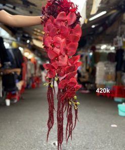 Hoa Cầm Tay Cô Dâu Phụ KIện Chụp Hình Phụ Kiện Cưới - 27