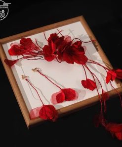 Kẹp Hoa Rơi - Đỏ