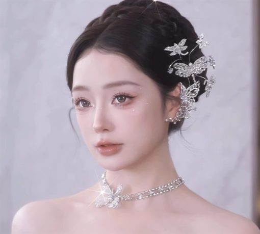 Cài Móc Vành Tai - Chuồn Chuồn Mix Hồ Điệp - Hình ảnh 4