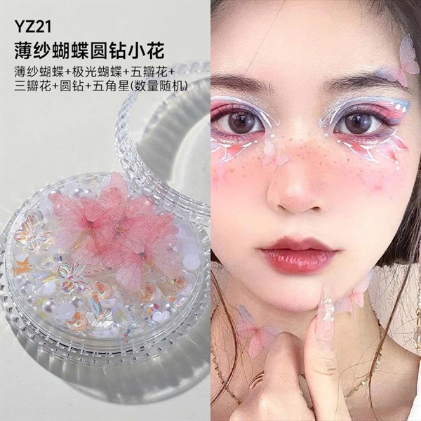 Hộp Charm Đính Mặt và Tóc - YZ 21