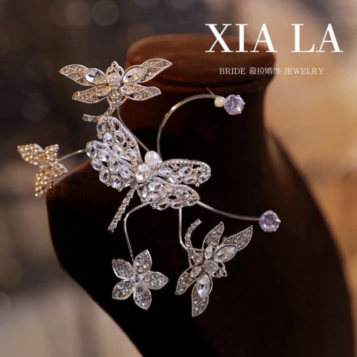 Cài Móc Vành Tai - Chuồn Chuồn Mix Hồ Điệp - Hình ảnh 7