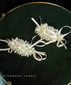 Set Kẹp Hạt Trai - Đính Nơ