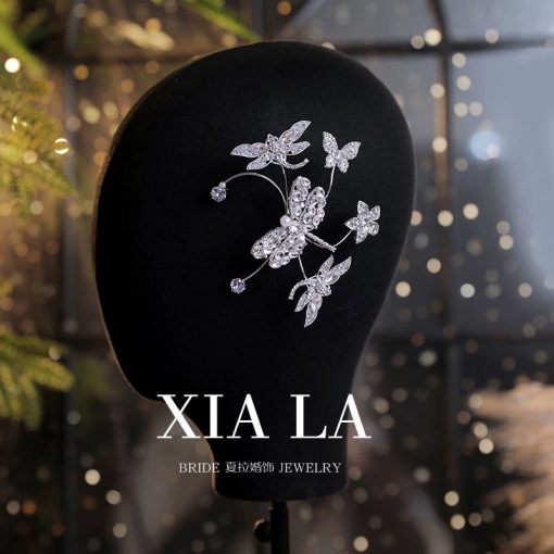 Cài Móc Vành Tai - Chuồn Chuồn Mix Hồ Điệp - Hình ảnh 6