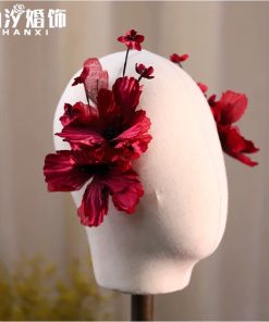 Set Hoa Voan Đỏ -