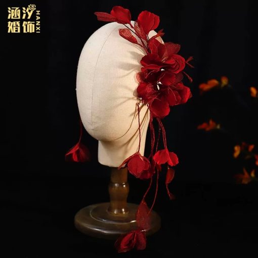 Kẹp Hoa Rơi - Đỏ - Hình ảnh 3