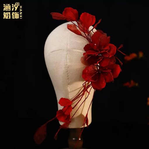 Kẹp Hoa Rơi - Đỏ - Hình ảnh 5