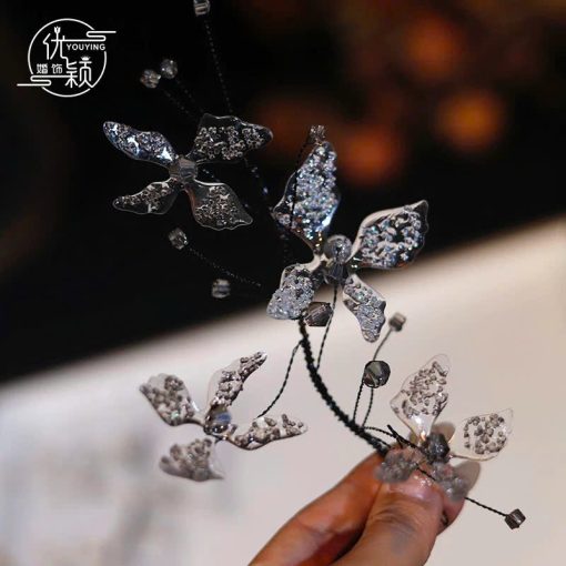 Set 2 Món Cài Bướm Phale Gân Đen - - Hình ảnh 6