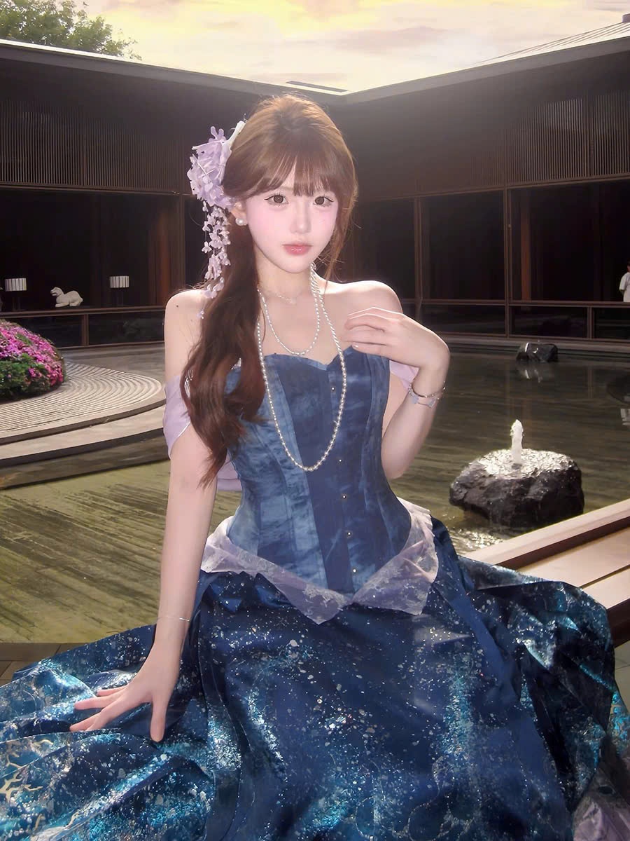 Cài Hoa Nhí Tua Rua - Tím - Hình ảnh 5