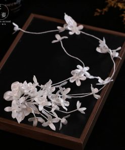 Kẹp Hoa Rơi - Trắng