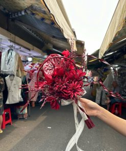 Hoa Cầm Tay Cô Dâu Phụ KIện Chụp Hình Phụ Kiện Cưới - 23