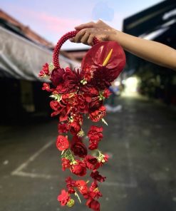Hoa Cầm Tay Cô Dâu Phụ KIện Chụp Hình Phụ Kiện Cưới - 26