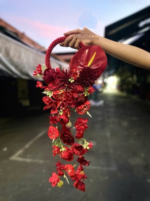 Hoa Cầm Tay Cô Dâu Phụ KIện Chụp Hình Phụ Kiện Cưới - 26 - Hình ảnh 2
