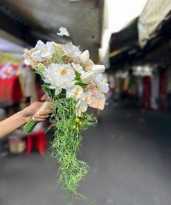 Hoa Cầm Tay Cô Dâu Phụ KIện Chụp Hình Phụ Kiện Cưới - 22