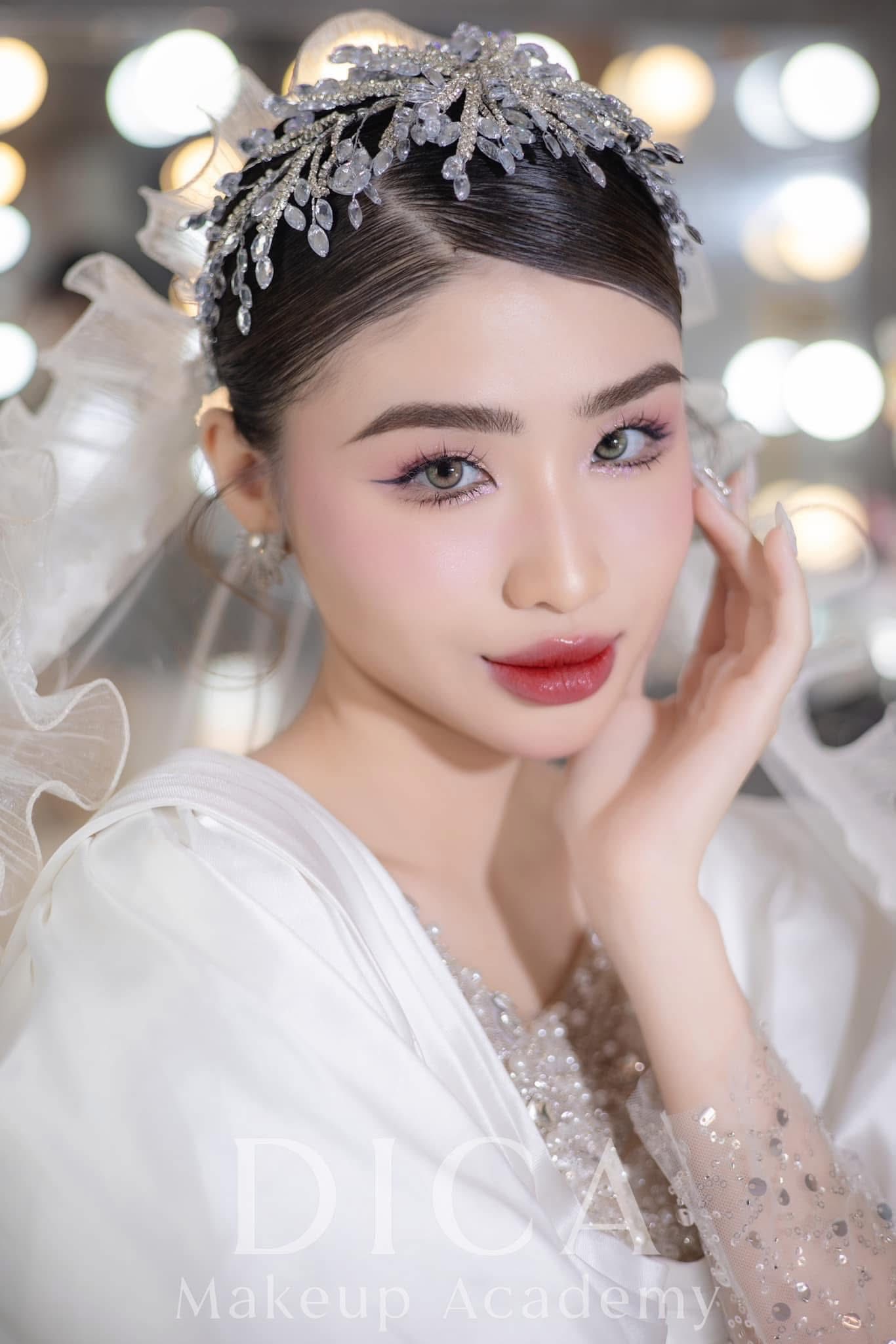 Băng Đô Cô Dâu Cài Hoa Nhẹ Nhàng, Bờm Hoa Cài Tóc - Sao Biển - Hình ảnh 2