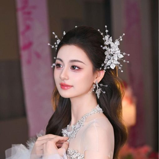 Băng Đô Lá Thiếc Đính Đá Mix Phale - Hình ảnh 3
