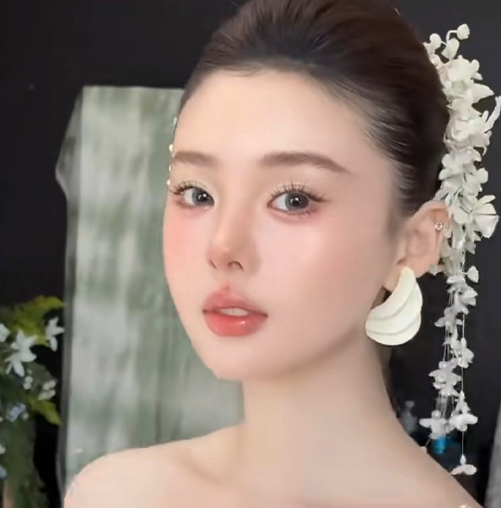 Cài Hoa Nhí Tua Rua - Trắng Kem - Hình ảnh 6