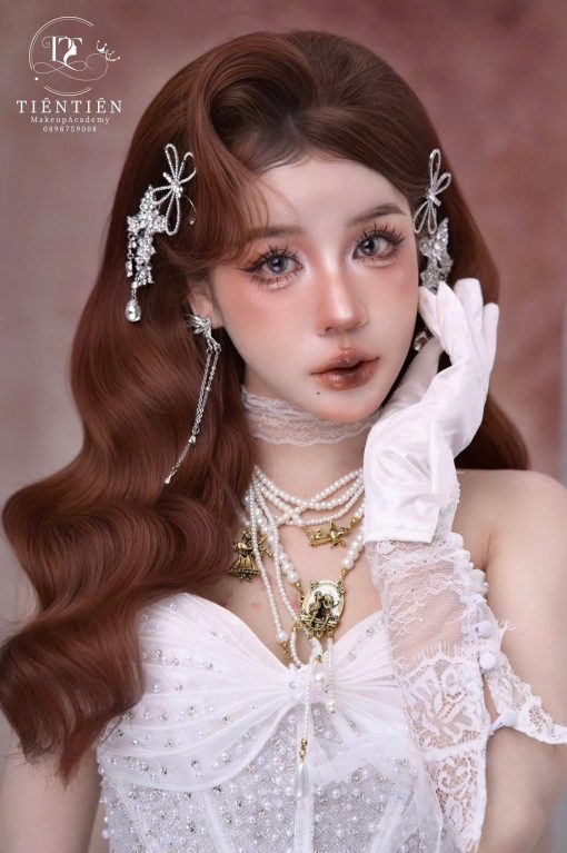 Cài Móc Vành Tai - Chuồn Chuồn Mix Hồ Điệp Tua Rua Đá - Hình ảnh 6