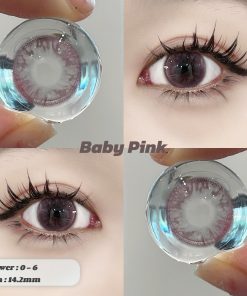 Contact Lens Dreamoon Chính Hãng, Lens Douyin Đủ Màu - Pink Baby