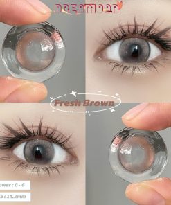 Contact Lens Dreamoon Chính Hãng, Lens Douyin Màu Brown - Fresh