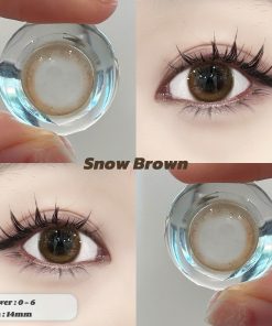 Contact Lens Dreamoon Chính Hãng, Lens Douyin Màu Brown - Snow