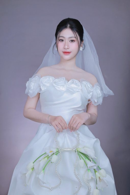 Hoa Cầm Tay Cô Dâu Phụ KIện Chụp Hình Phụ Kiện Cưới - 1 - Hình ảnh 5