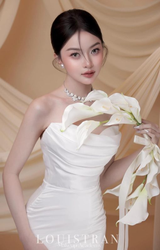 Hoa Cầm Tay Cô Dâu Phụ KIện Chụp Hình Phụ Kiện Cưới - 10 - Hình ảnh 3