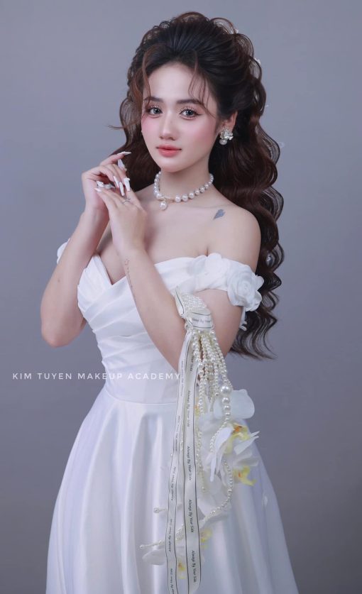 Hoa Cầm Tay Cô Dâu Phụ KIện Chụp Hình Phụ Kiện Cưới - 14 - Hình ảnh 3