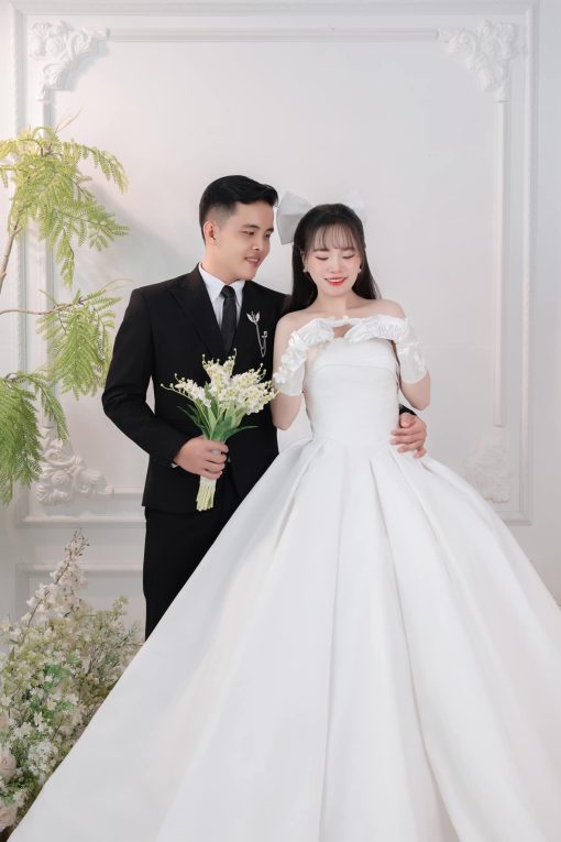 Hoa Cầm Tay Cô Dâu Phụ KIện Chụp Hình Phụ Kiện Cưới - 18-2 - Hình ảnh 5