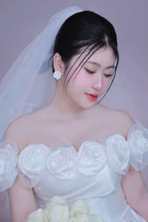 Hoa Cầm Tay Cô Dâu Phụ KIện Chụp Hình Phụ Kiện Cưới - 6 - Hình ảnh 9