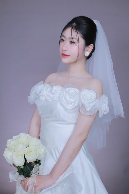 Hoa Cầm Tay Cô Dâu Phụ KIện Chụp Hình Phụ Kiện Cưới - 6 - Hình ảnh 11